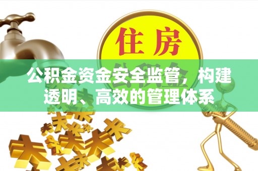 员山公积金资金安全监管，构建透明、高效的管理体系