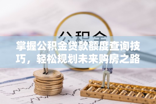 员山掌握公积金贷款额度查询技巧，轻松规划未来购房之路